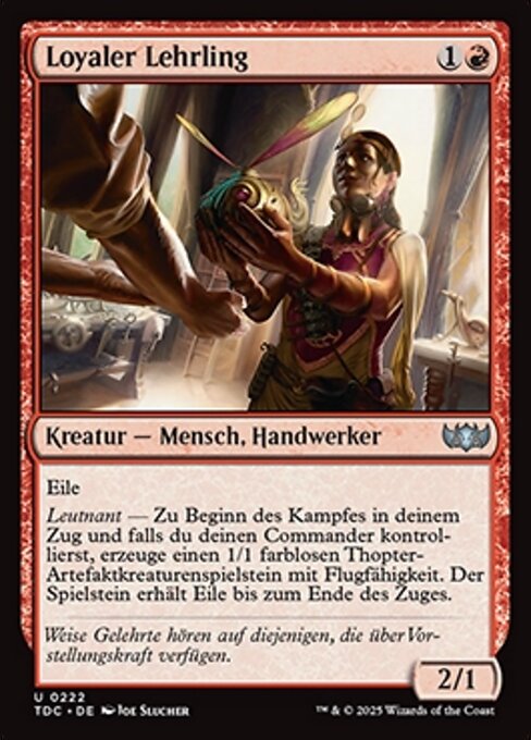 Loyaler Lehrling