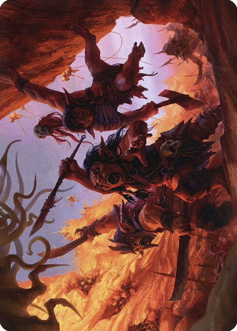 Swarming Goblins // Goblin (Adventures in the Forgotten Realms Art Series #24)