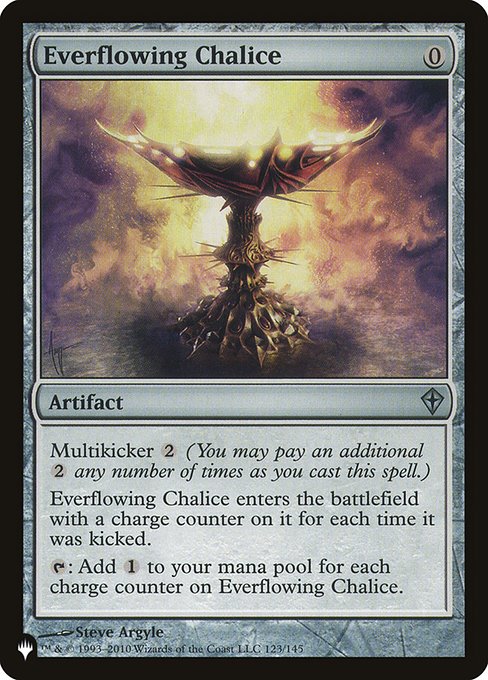 Everflowing Chalice (The List #WWK-123)