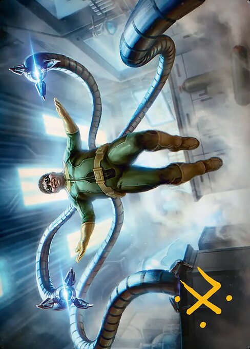 Doctor Octopus, Master Planner // Doctor Octopus, Master Planner magic the gathering card art