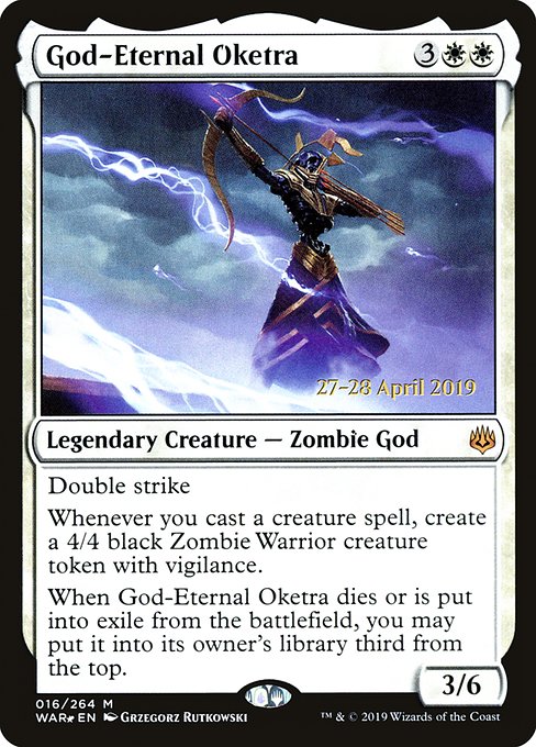 God-Eternal Oketra (War of the Spark Promos #16s)