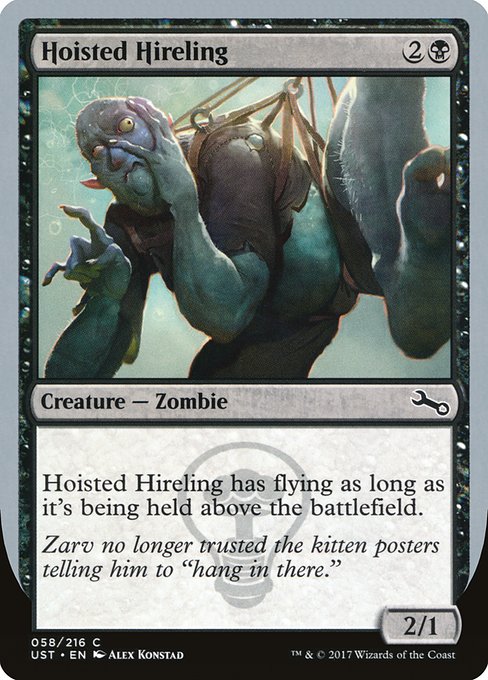 Hoisted Hireling (Unstable #58)