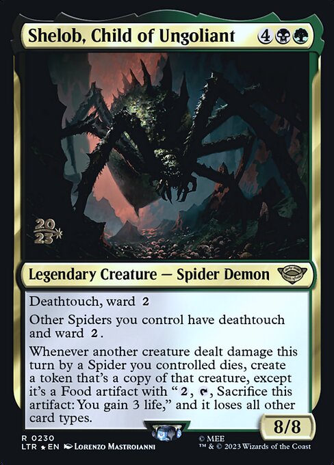 Shelob, Child of Ungoliant (Tales of Middle-earth Promos #230s)
