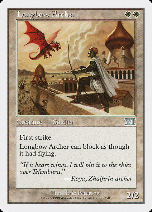 Archer à l'arc long|Longbow Archer