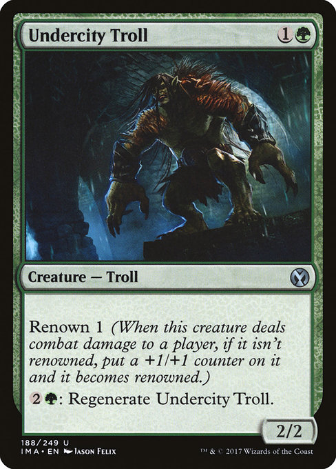 Undercity Troll (Iconic Masters #188)