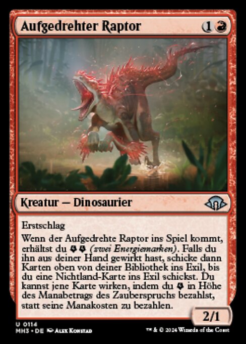 Amped Raptor (Modern Horizons 3 #114)