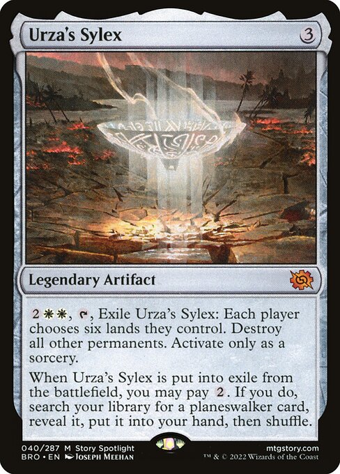 Urza's Sylex (The Brothers' War #40)
