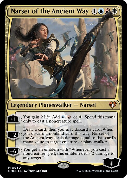 Narset of the Ancient Way (Commander Masters #930)