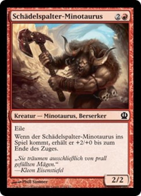 Schädelspalter-Minotaurus