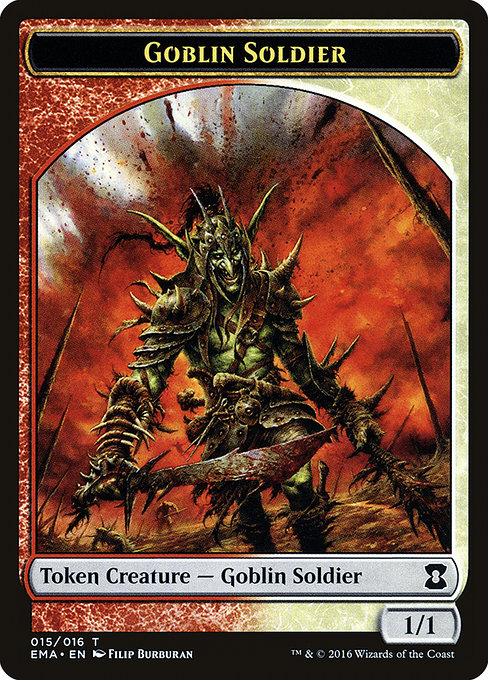 Goblin Soldier (Eternal Masters Tokens #15)