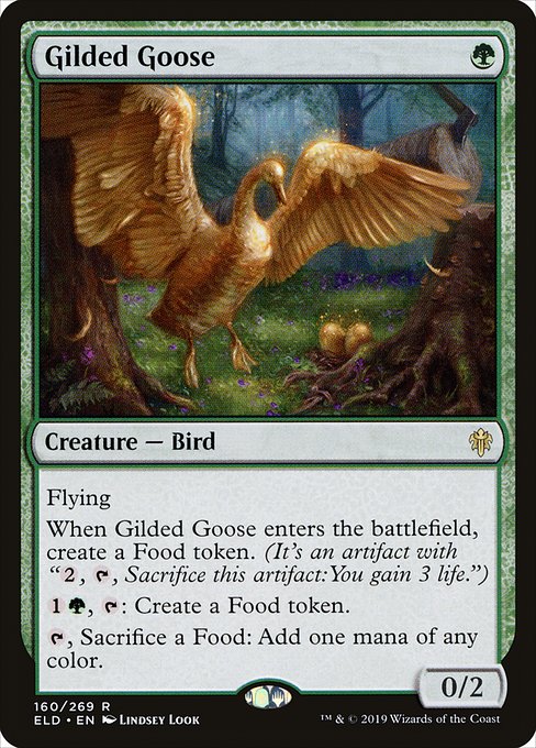 Oie d'or|Gilded Goose
