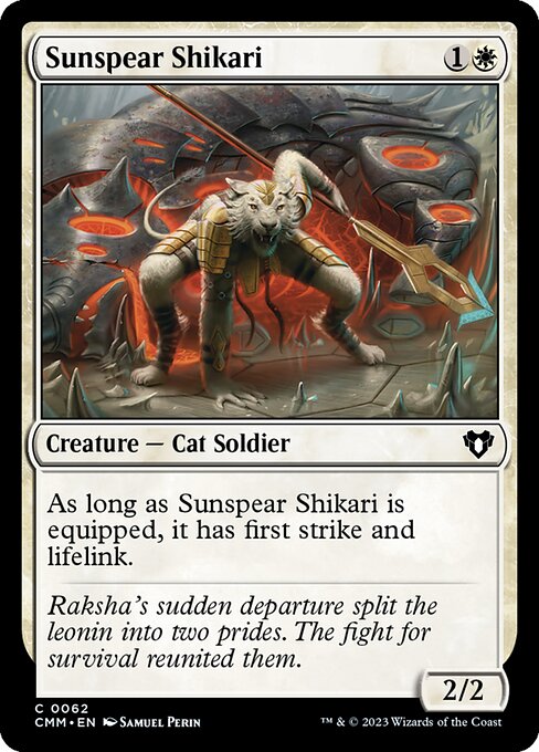 Sunspear Shikari (Commander Masters #62)