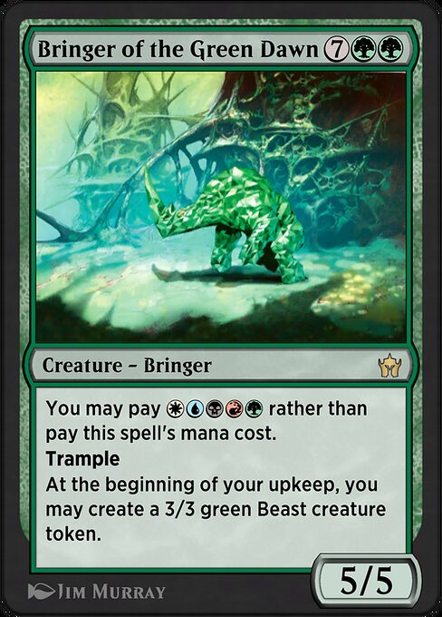 Bringer of the Green Dawn - (aa4)