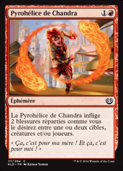 Chandra's Pyrohelix (Kaladesh #111)