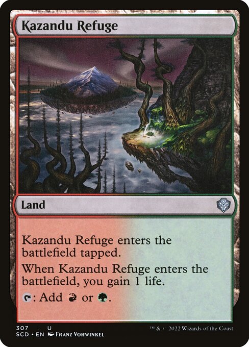 Kazandu Refuge (Starter Commander Decks #307)