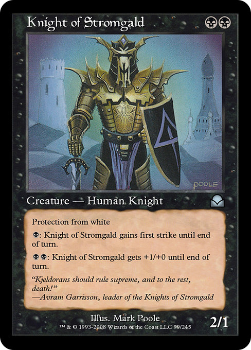 Knight of Stromgald (Masters Edition II #99)
