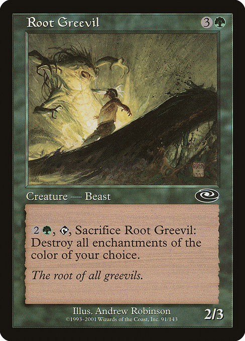 Root Greevil (Planeshift #91)