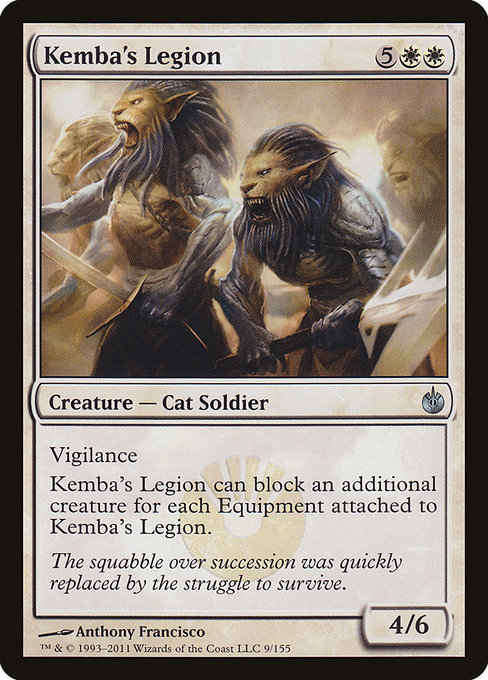 Kemba's Legion (Mirrodin Besieged #9)