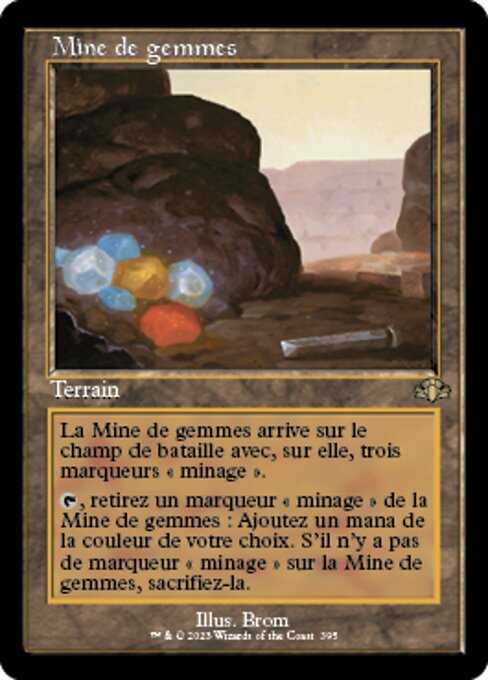 Gemstone Mine (Dominaria Remastered #395)