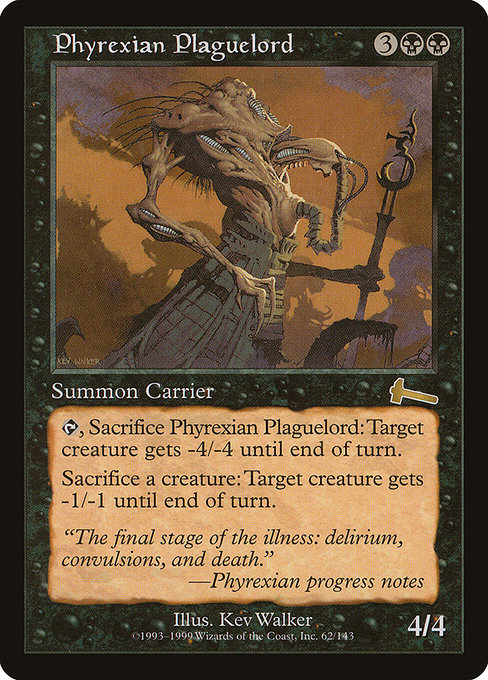 Phyrexian Plaguelord (Urza's Legacy #62)