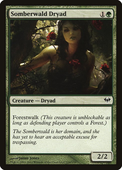 Somberwald Dryad (Dark Ascension #126)
