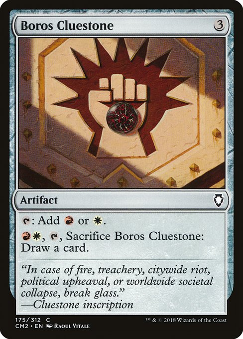 Boros Cluestone (Commander Anthology Volume II #175)