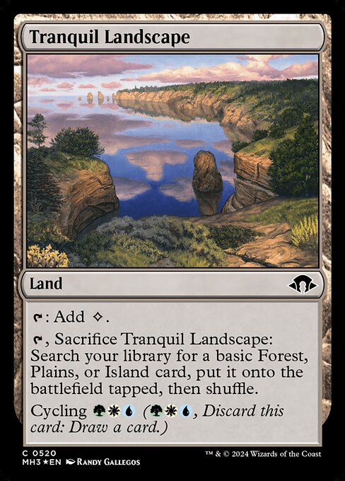 Tranquil Landscape (Modern Horizons 3 #520)