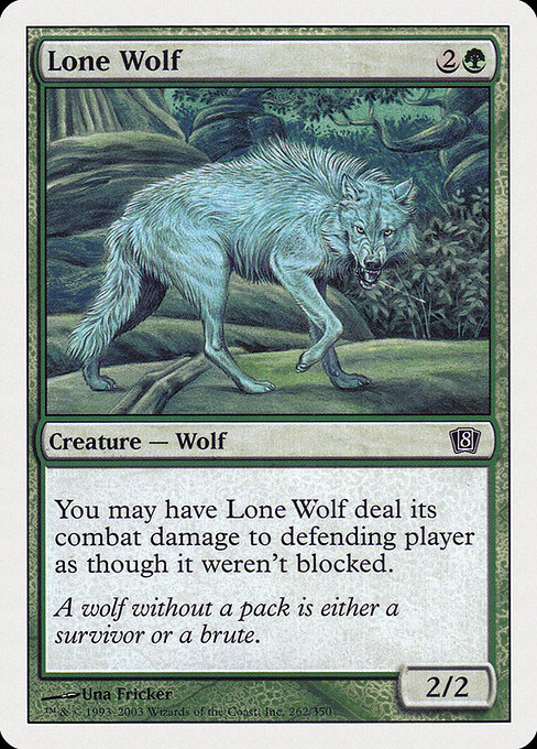 Lone Wolf (Eighth Edition #262)