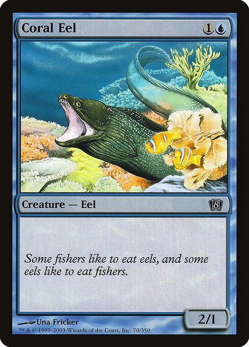 Coral Eel (Eighth Edition #70★)