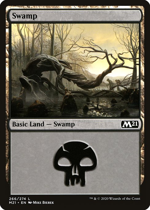 Swamp (Core Set 2021 #266)