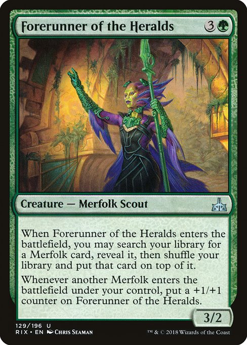 Forerunner of the Heralds (Rivals of Ixalan #129)