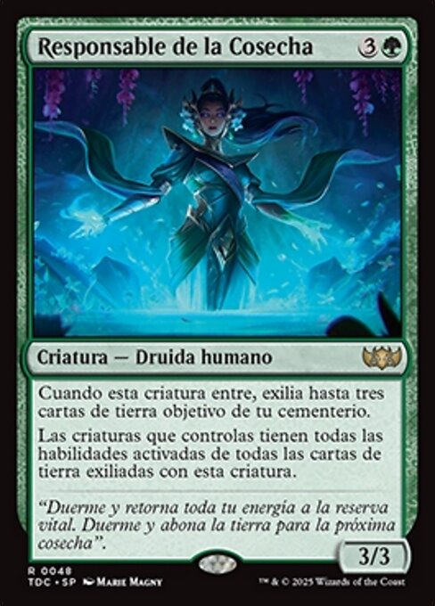 Responsable de la Cosecha
