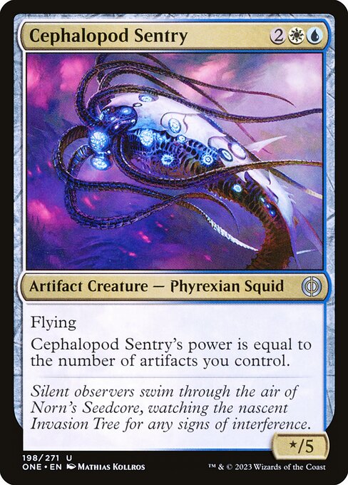 Sentinelle céphalopode|Cephalopod Sentry