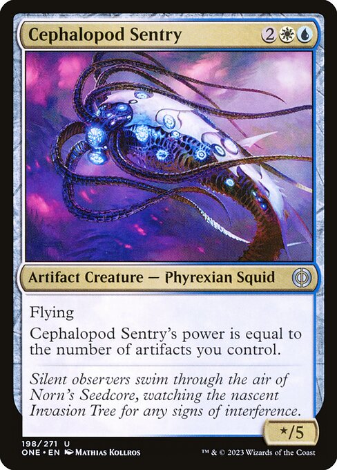 Cephalopod Sentry (one) 198