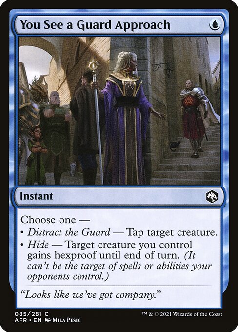 You See a Guard Approach card image