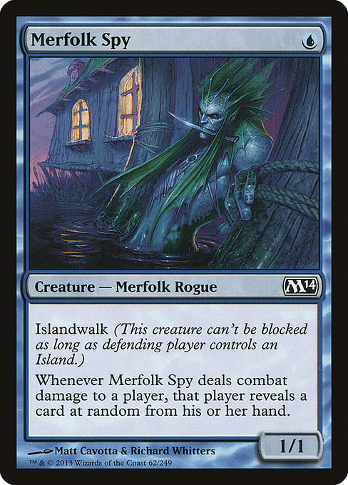 Merfolk Spy (Magic 2014 #62)