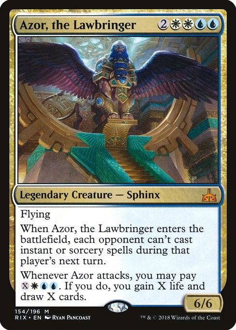 Azor, the Lawbringer (Rivals of Ixalan #154)
