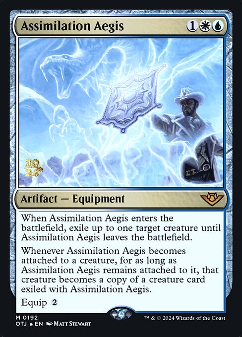 Assimilation Aegis (Outlaws of Thunder Junction Promos #192s)