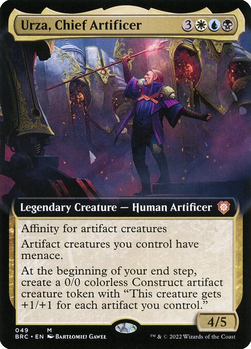 Urza, Chief Artificer (The Brothers' War Commander #49)