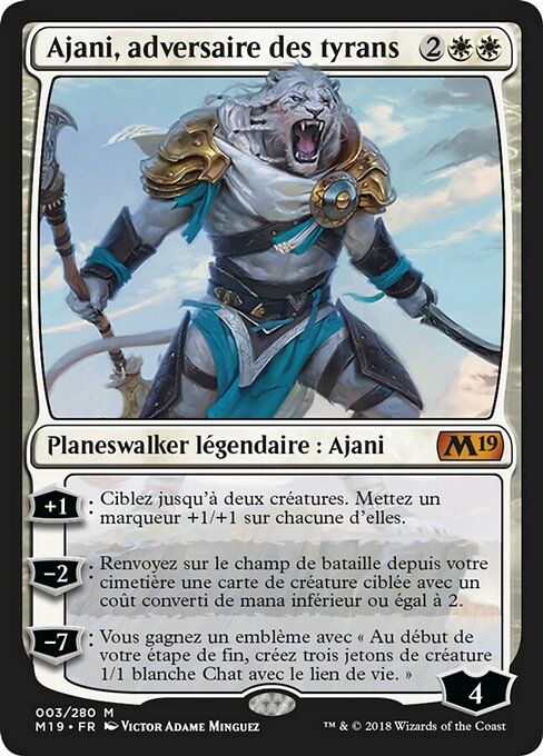 Ajani, Adversary of Tyrants (M19)