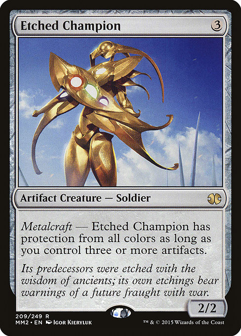 Etched Champion (Modern Masters 2015 #209)