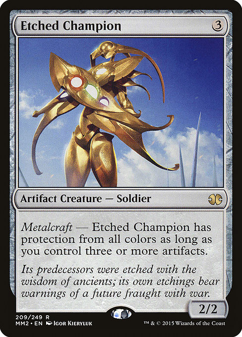 Etched Champion (mm2) 209