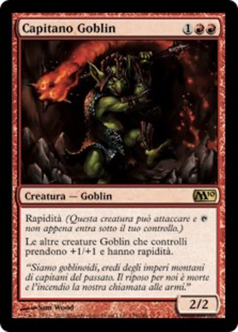 Goblin Chieftain (Magic 2010 #139)