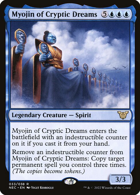 Myojin of Cryptic Dreams (Neon Dynasty Commander #33)