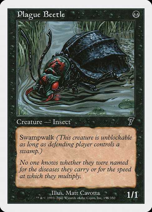 Plague Beetle (Seventh Edition #155)