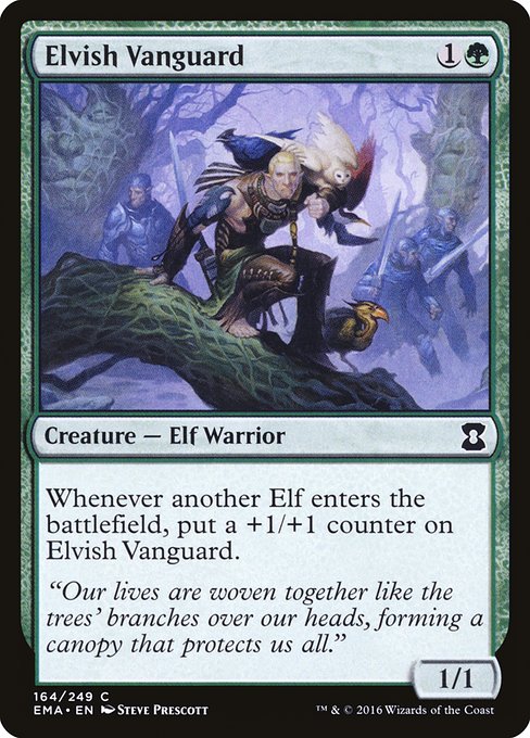 Elvish Vanguard (Eternal Masters #164)