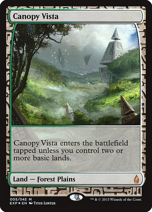 Canopy Vista (Zendikar Expeditions #5)