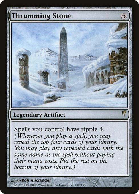 Thrumming Stone card image