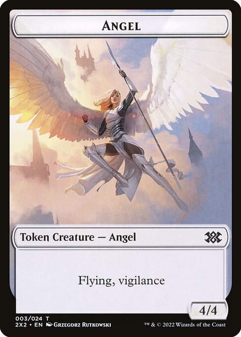 Angel (Double Masters 2022 Tokens #3)
