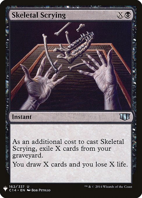 Skeletal Scrying (Mystery Booster #774)